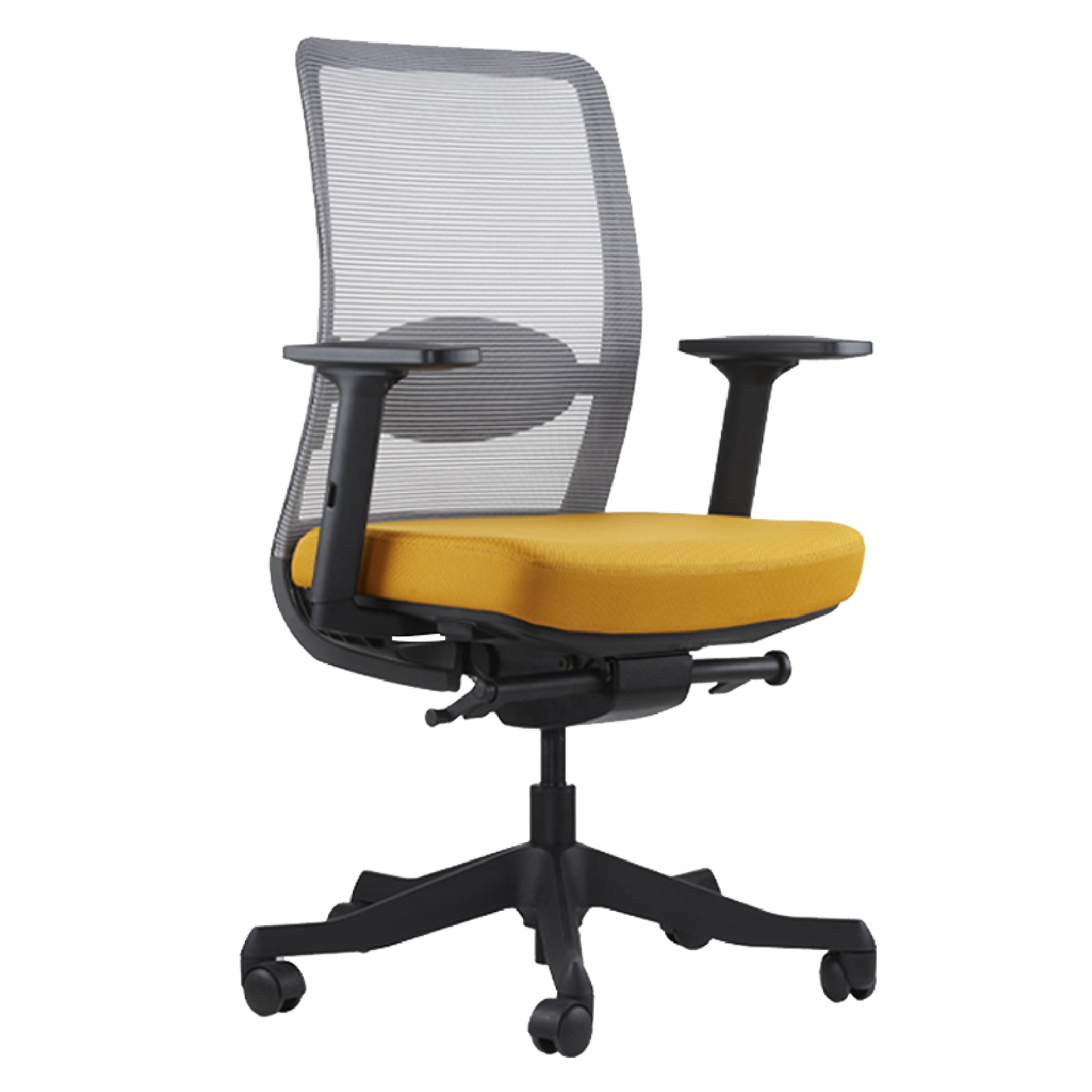 Ghế ANTO-02 lưng trung- Khung lưng xám