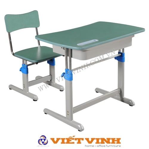 BÀN GHẾ HỌC SINH CẤP 1, 2 DÙNG TRONG GIA ĐÌNH - BHS20-1 - GHS20-1