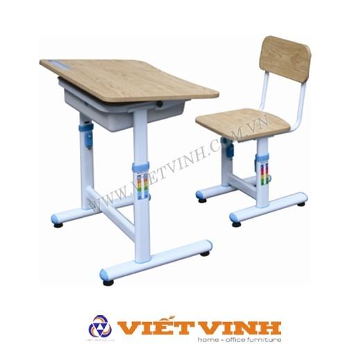 BÀN GHẾ HỌC SINH CẤP 1, 2 DÙNG TRONG GIA ĐÌNH - BHS29A-1 - GHS29