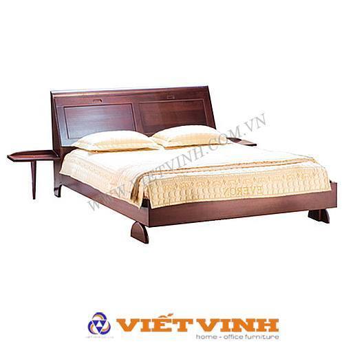 Giường Ngủ - Đại lý phân phối Nội Thất Hòa Phát Uy Tín Giường K5 HN - 1m8 (không cánh gà)