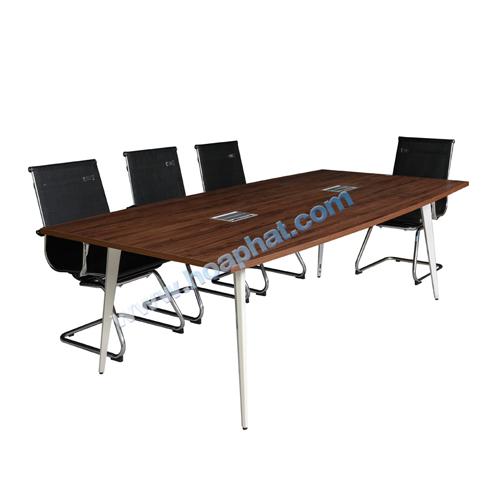 LUXH2412C10 - Bàn họp văn phòng - Bàn họp chân sắt Hòa Phát