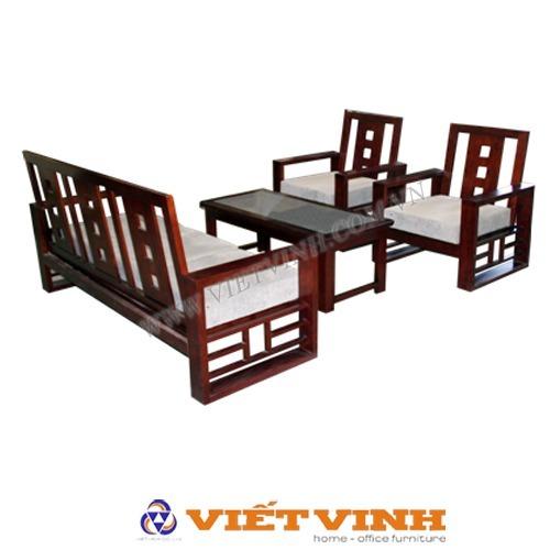 Sofa gỗ tự nhiên Hòa Phát -SF72