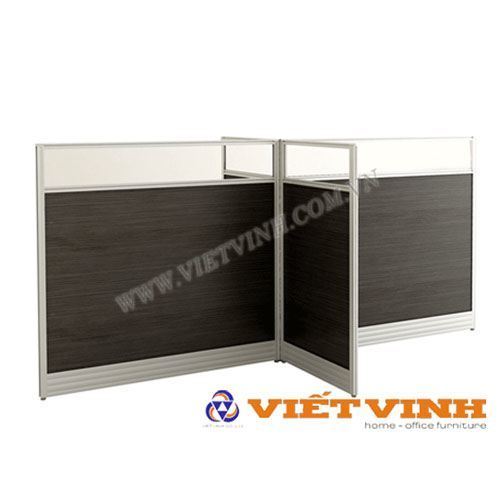 Vách Ngăn VN HP04 ( Gỗ - kính) - (Ni kính) cho văn phòng Viết Vinh