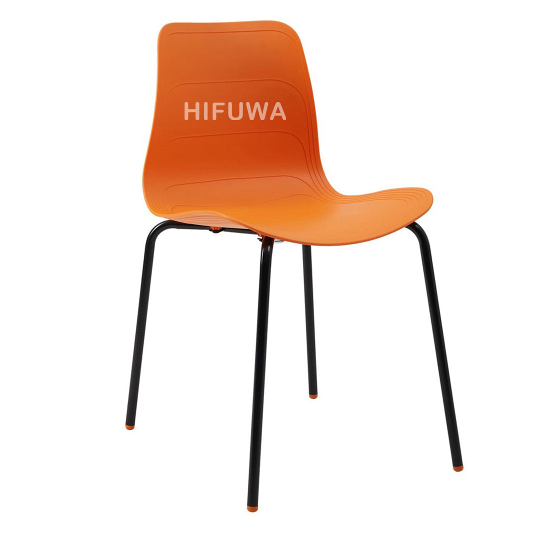 Ghế nhựa chân sắt - HIFUWA-S (Cam)