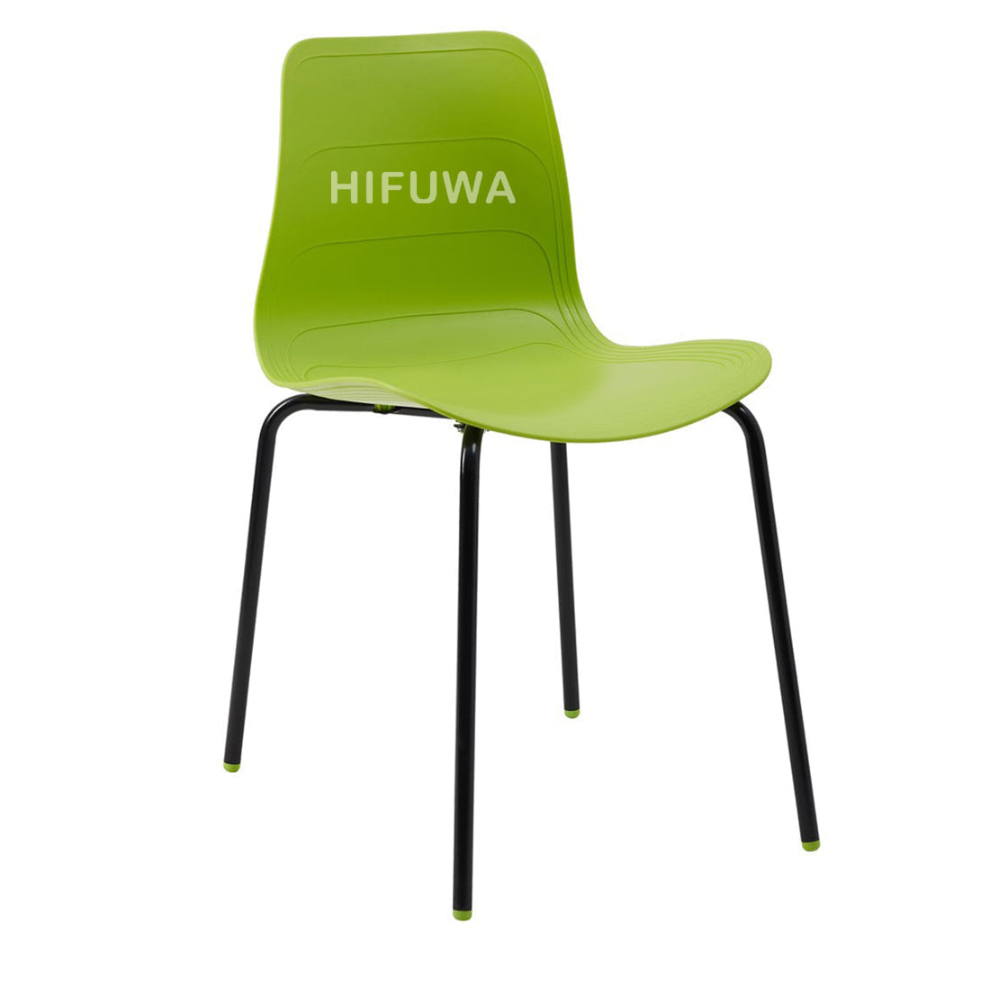 Ghế nhựa chân sắt - HIFUWA-S (Xanh cốm)