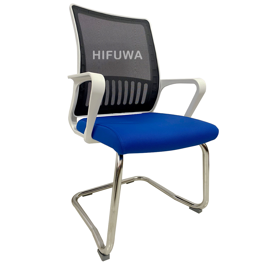 Ghế chân quỳ chân inox trắng - HIFUWA-L2 (Xanh)