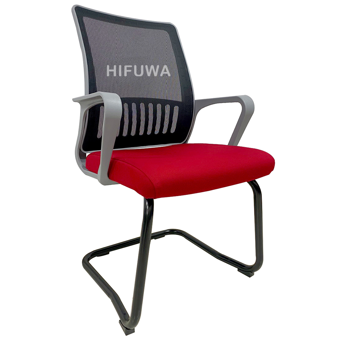 Ghế chân quỳ chân sắt sơn tĩnh điện - HIFUWA-L2 (Đỏ)