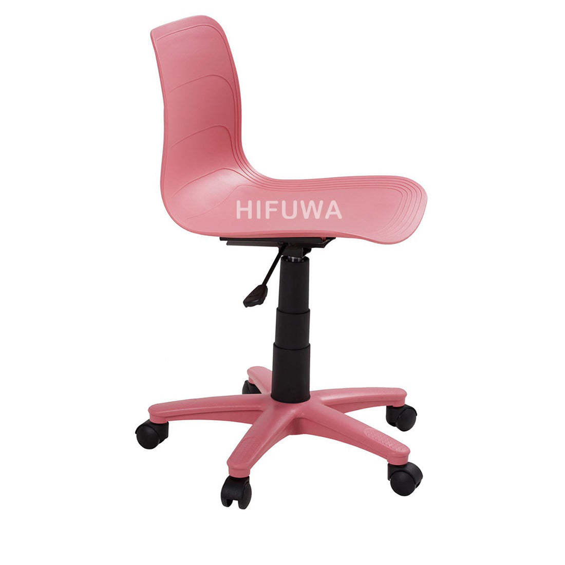Ghế nhựa xoay HIFUWA-X1 (Hồng)