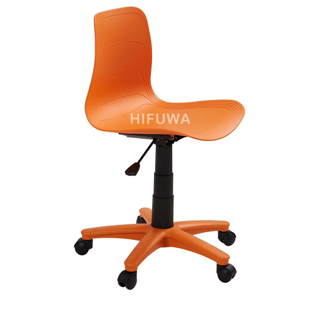 Ghế nhựa xoay HIFUWA-X1 (Cam)