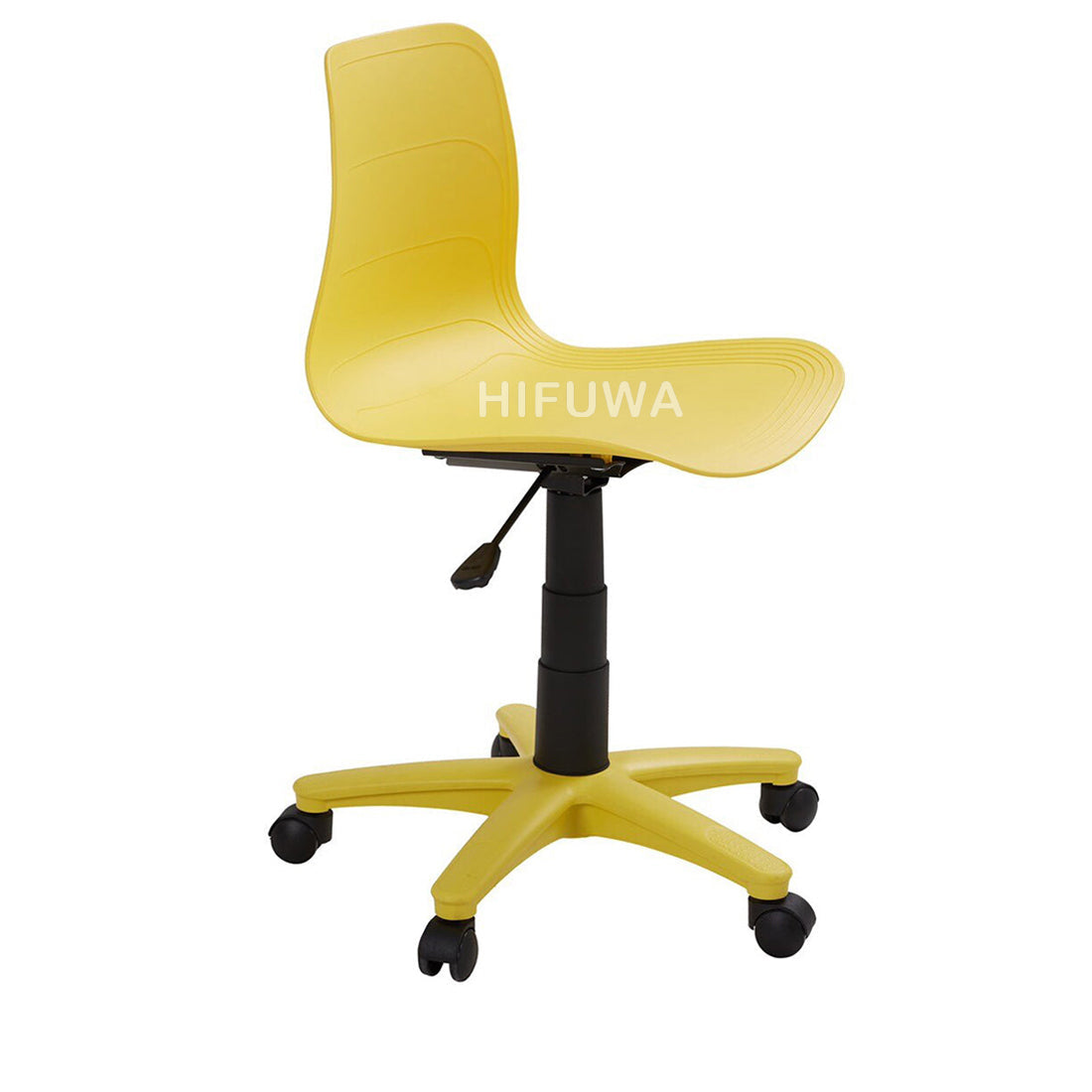 Ghế nhựa xoay HIFUWA-X1 (Vàng)