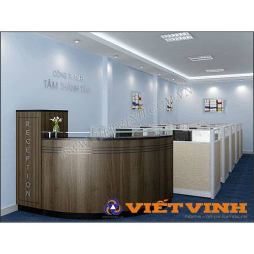 quầy lễ tân Hoà Phát , quầy giao dịch Hoà Phát , nội thất hoà phát , nội thất viết vinh