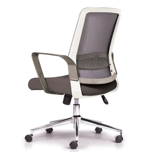 Ghế Java XT01 (Khung lưng màu xám trắng)