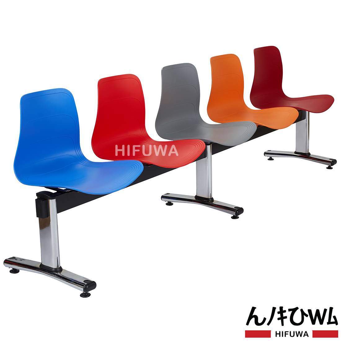 Ghế băng 5 chỗ xi mạ niken - HIFUWA-5M